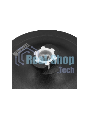 Тарелка опорная Denzel для дрели и УШМ с липучкой, 150 мм, стандартная, с адаптером c М14 на d8