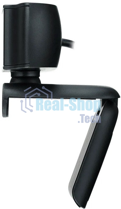 Веб-Камера Rapoo C200, USB 2.0, 1280x720/640x480, 2.0Mpx, Микрофон, Крепление: зажим, Черный
