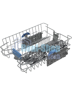 Посудомоечная машина Beko BDFS26130XQ, нержавеющая сталь, 44.8 см, 11 компл., 46 дБ, класс A