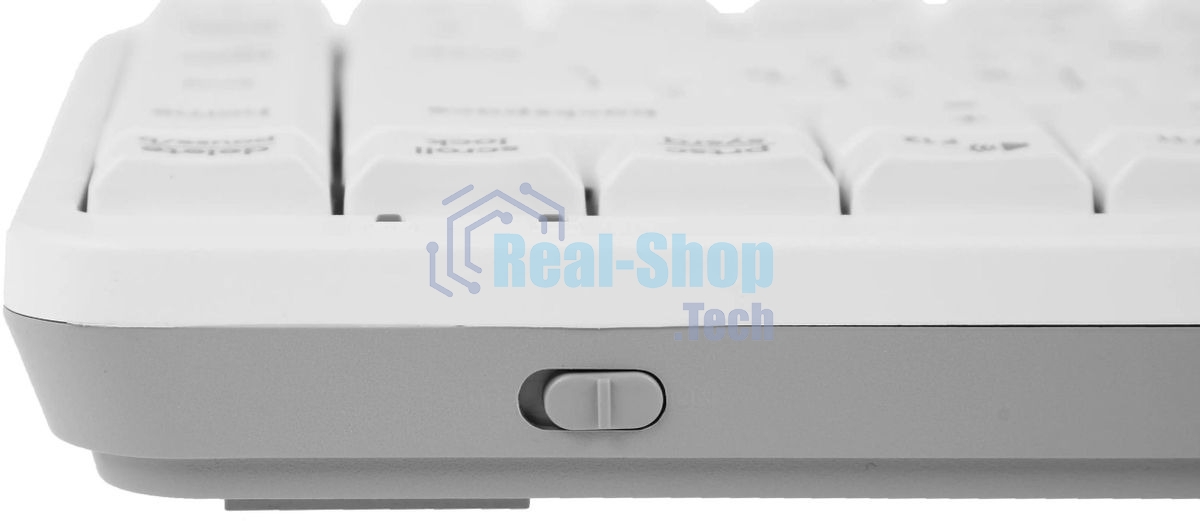 Клавиатура беспроводная A4Tech Fstyler FBK11 USB, Bluetooth/Радиоканал, белый/серый