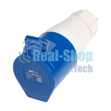 Розетка переносная PPC 223 2P+PE 32А 220В IP44 Jazzway