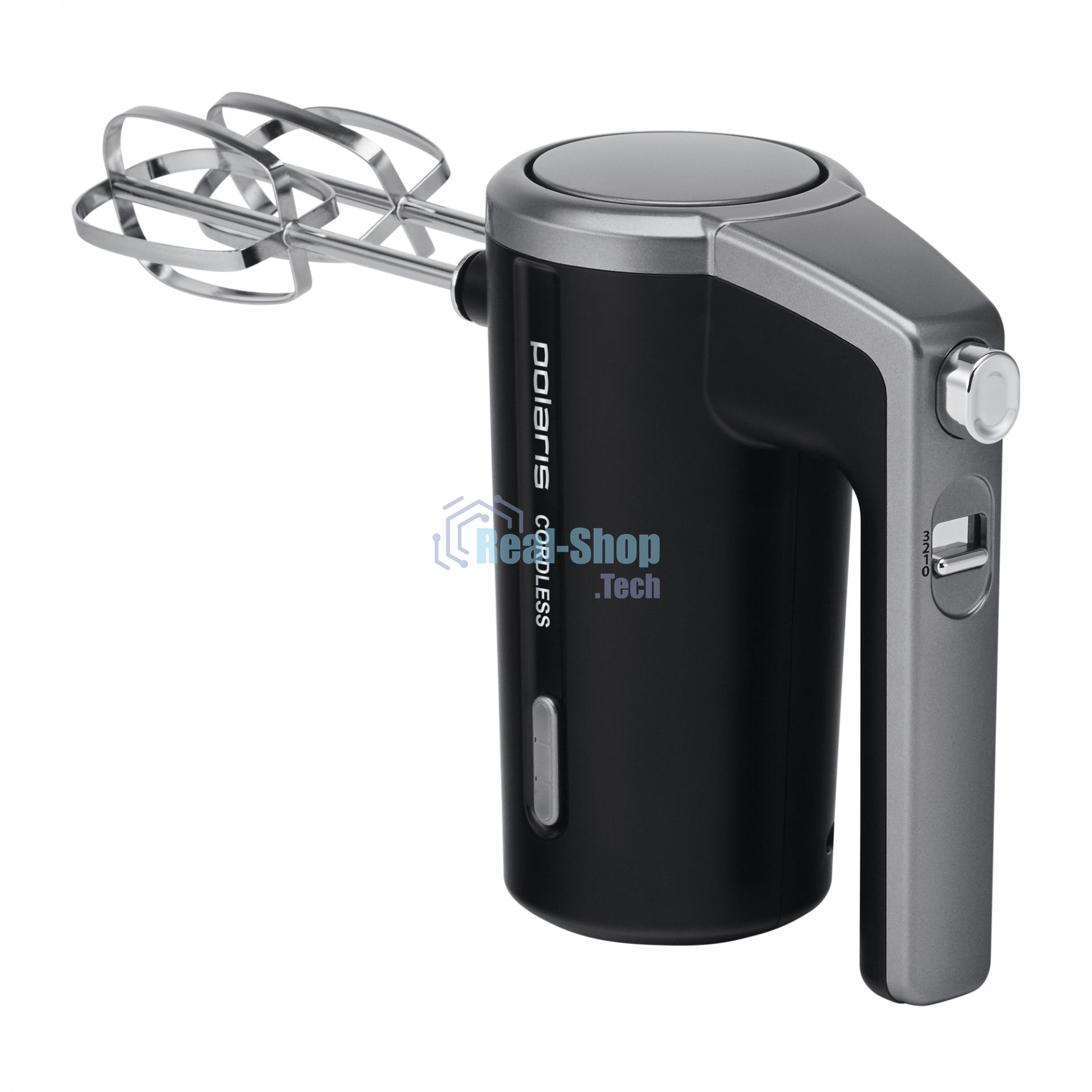 Миксер ручной Polaris PHM 2024 CordLess 200Вт черный