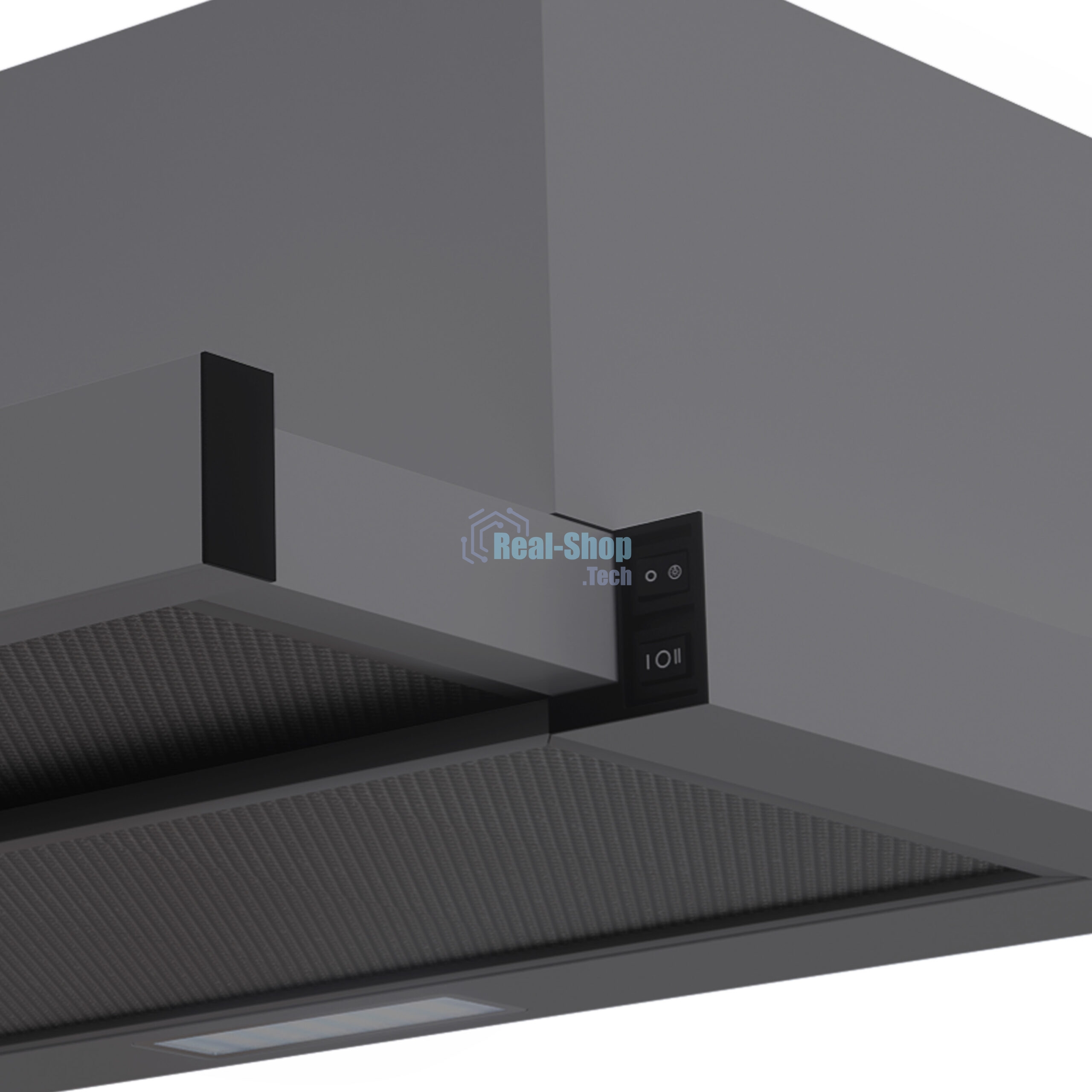 Вытяжка встраиваемая LEX Hide G 600 серый, 60 см, 550 куб. м/ч, 42 дБ