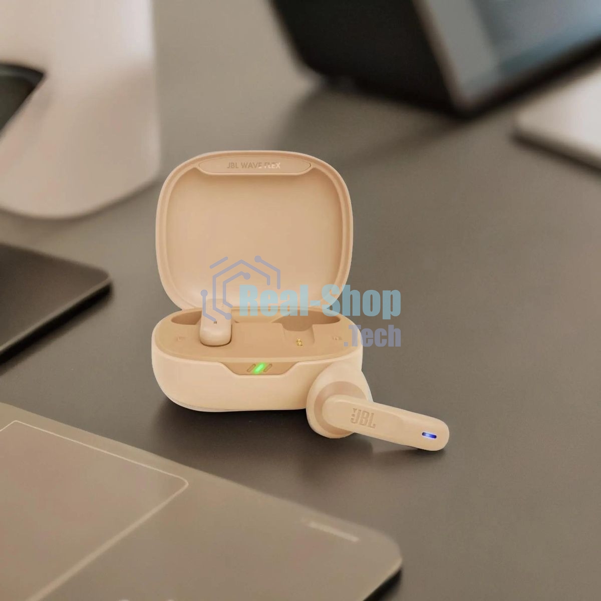 Наушники JBL Wave Flex TWS бежевый