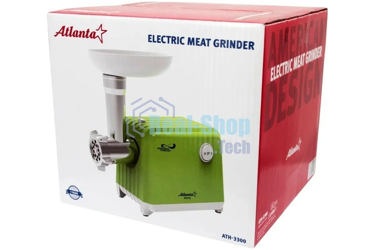 Мясорубка электрическая Atlanta ATH-3300 (green)