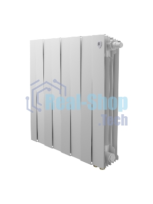 Радиатор биметаллический Royal Thermo PianoForte 500 белый VR80 - 8 секц.