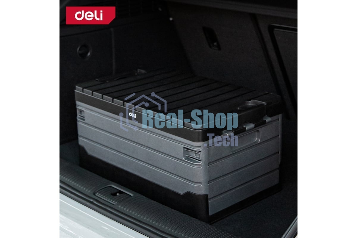 Ящик для инструментов складной Deli DL884135 480 х 300 х 240 мм, 35 литров