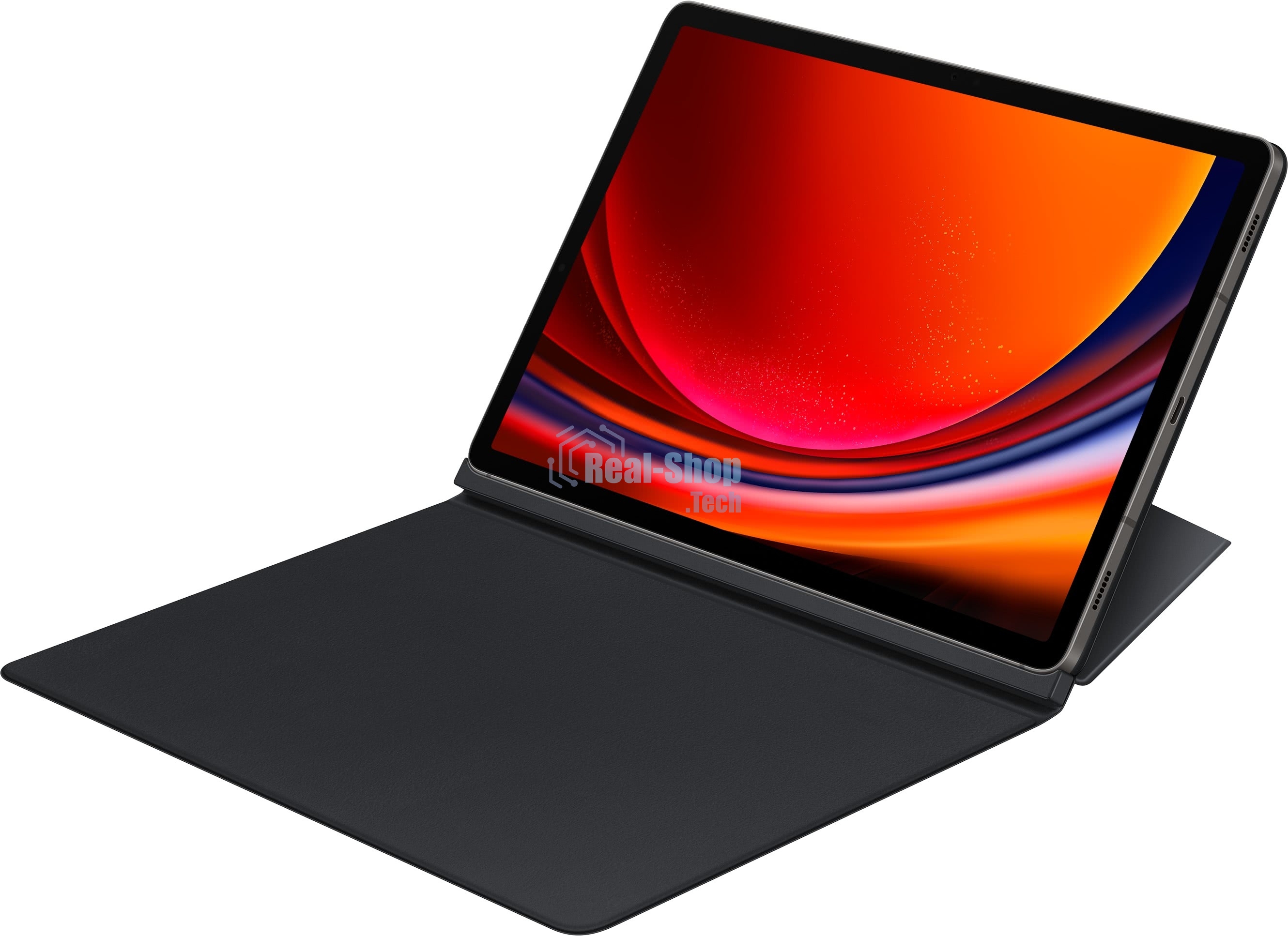 Чехол Samsung для Samsung Galaxy Tab S9 Smart Book Cover полиуретан черный (EF-BX710PBEGRU)