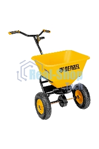 Механическая сеялка на колесах Denzel 45 л