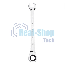 Набор комбинированных ключей с трещоткой 8 шт Deli DL140108T Спецификация: 8,10,12,13,14,15,17,19мм. Сталь 40 Cr. Трещетка 50BV30 72Т.