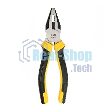 Комбинированные плоскогубцы Deli DL0002 180 мм, двухкомпонентная прорезиненная рукоять