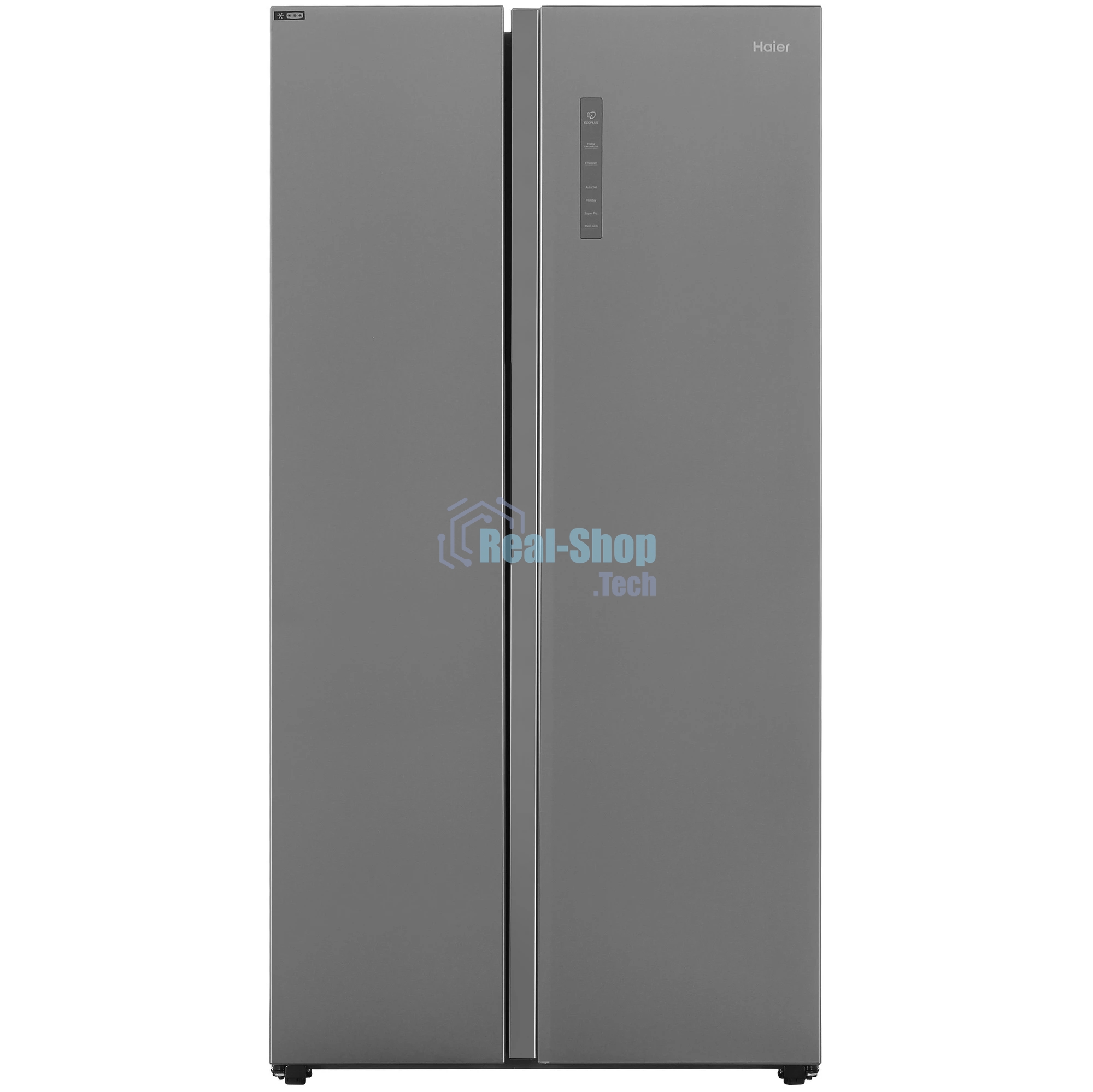 Холодильник Haier HRF-600DM7ERU серебристый двухкамерный 388/210л морозилка сбоку, No Frost, Side by Side