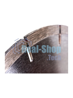 Диск алмазный отрезной сегментный Sparta 230 х 22,2 мм, сухая резка, EUROPA Standard