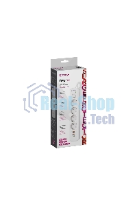 Удлинитель с сетевым фильтром Defender DFS 145, белый, 4розетки, USB+TypeC, 5 м.