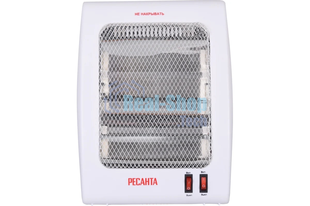 Обогреватель инфракрасный Ресанта ИКО-800Л, белый, кварцевый, 800 Вт, 8 м2 (67/5/9)