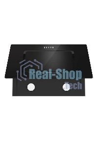 Вытяжка каминная Gorenje WHI626E6B черный/серый, 60 см, 678 куб. м/ч, 65 дБ