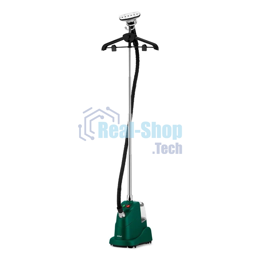 Отпариватель напольный Kitfort КТ-9360 2200Вт зеленый/черный
