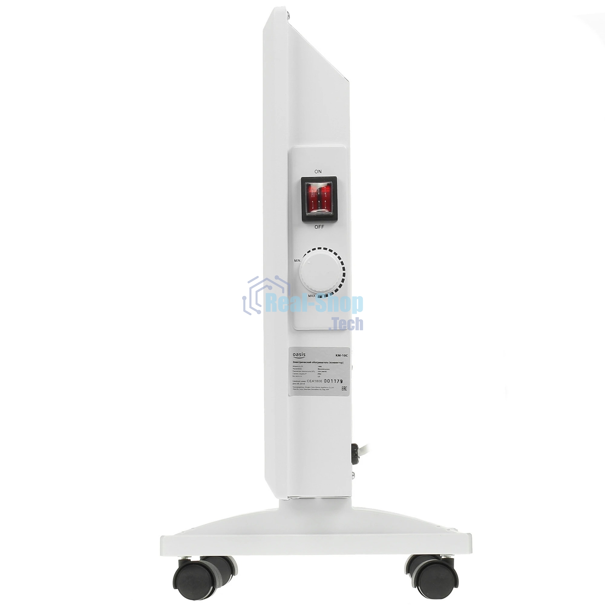 Обогреватель конвекторный Oasis KM-10(с)