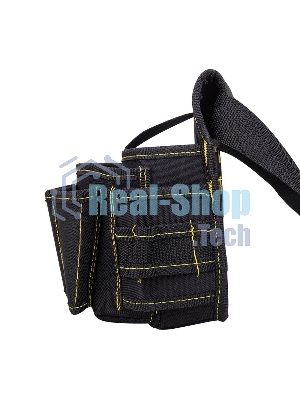 Поясная сумка монтажника Deli DL-P5 270 x 190 x 140мм, 7 карманов, ткань Оксфорд 600D