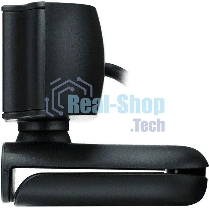 Веб-Камера Rapoo C200, USB 2.0, 1280x720/640x480, 2.0Mpx, Микрофон, Крепление: зажим, Черный