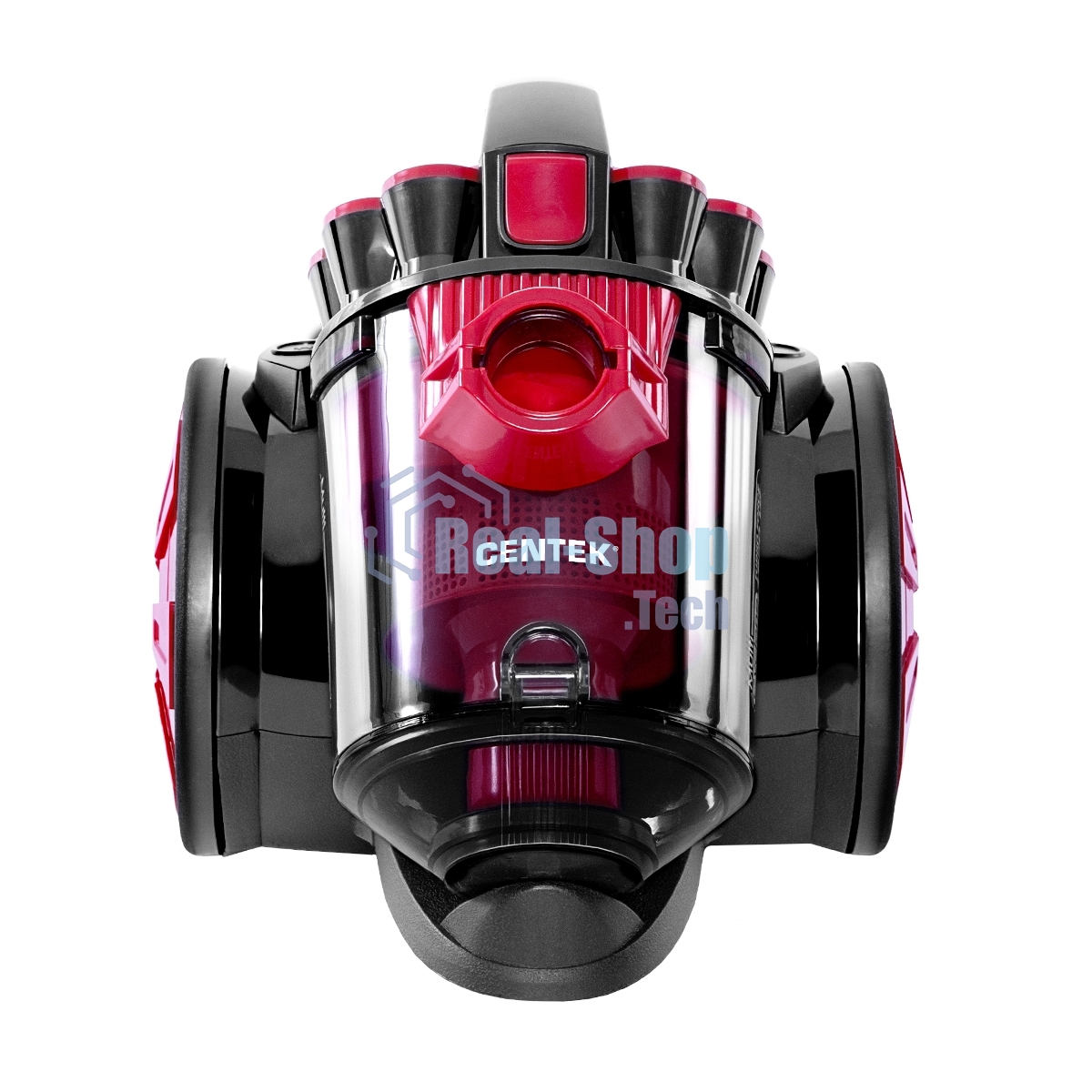 Пылесос Centek CT-2531 красный/черный, 350/1800 Вт, уборка сухая, пылесборник контейнер 1,5 л