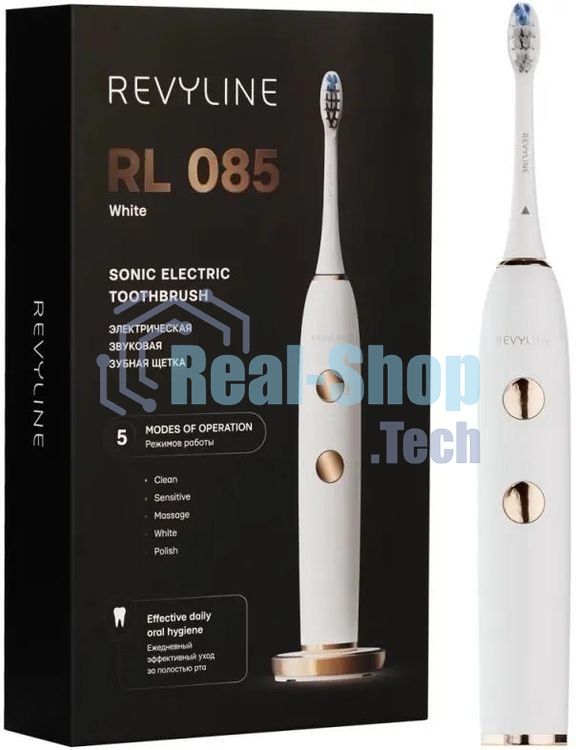 Электрическая зубная щетка Revyline RL 085, белая