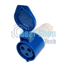 Розетка переносная PPC 223 2P+PE 32А 220В IP44 Jazzway