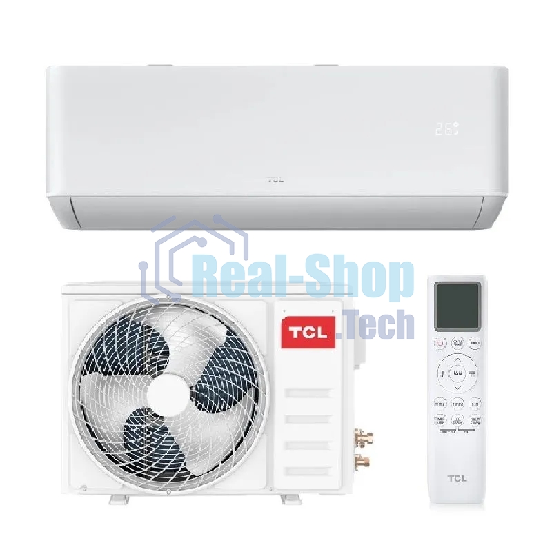 Кондиционер сплит-система TCL TAC-TP12ONF/R 12000 BTU, 36 м², 26 дБ, охлаждение, обогрев, осушение, белый