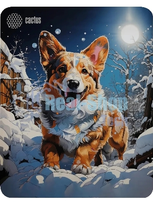 Коврик для мыши Cactus Corgi 300x250x3мм (CS-MP-D13M)