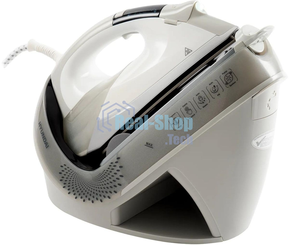 Парогенератор Hyundai H-SSP2600 2600Вт белый/серебристый