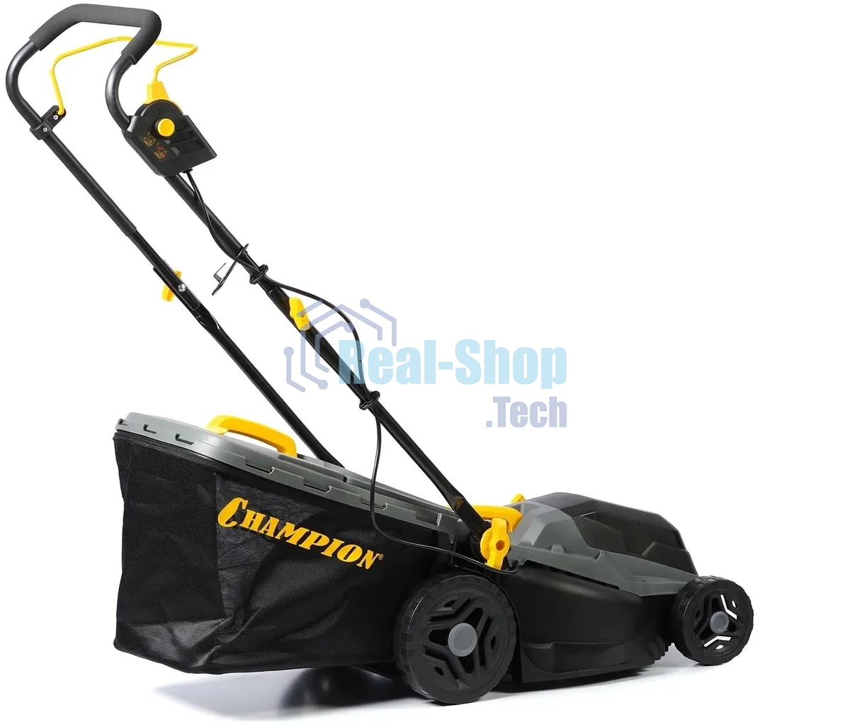 Газонокосилка электрическая Champion EM3816, от сети, 1600 Вт