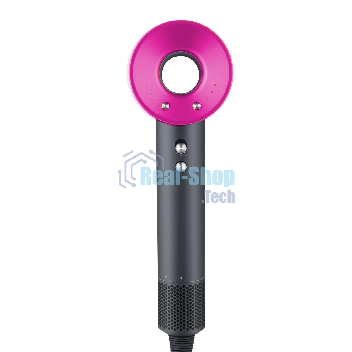 Фен Blackton Bt HD1818M серый/розовый, 1800 Вт, ионизация