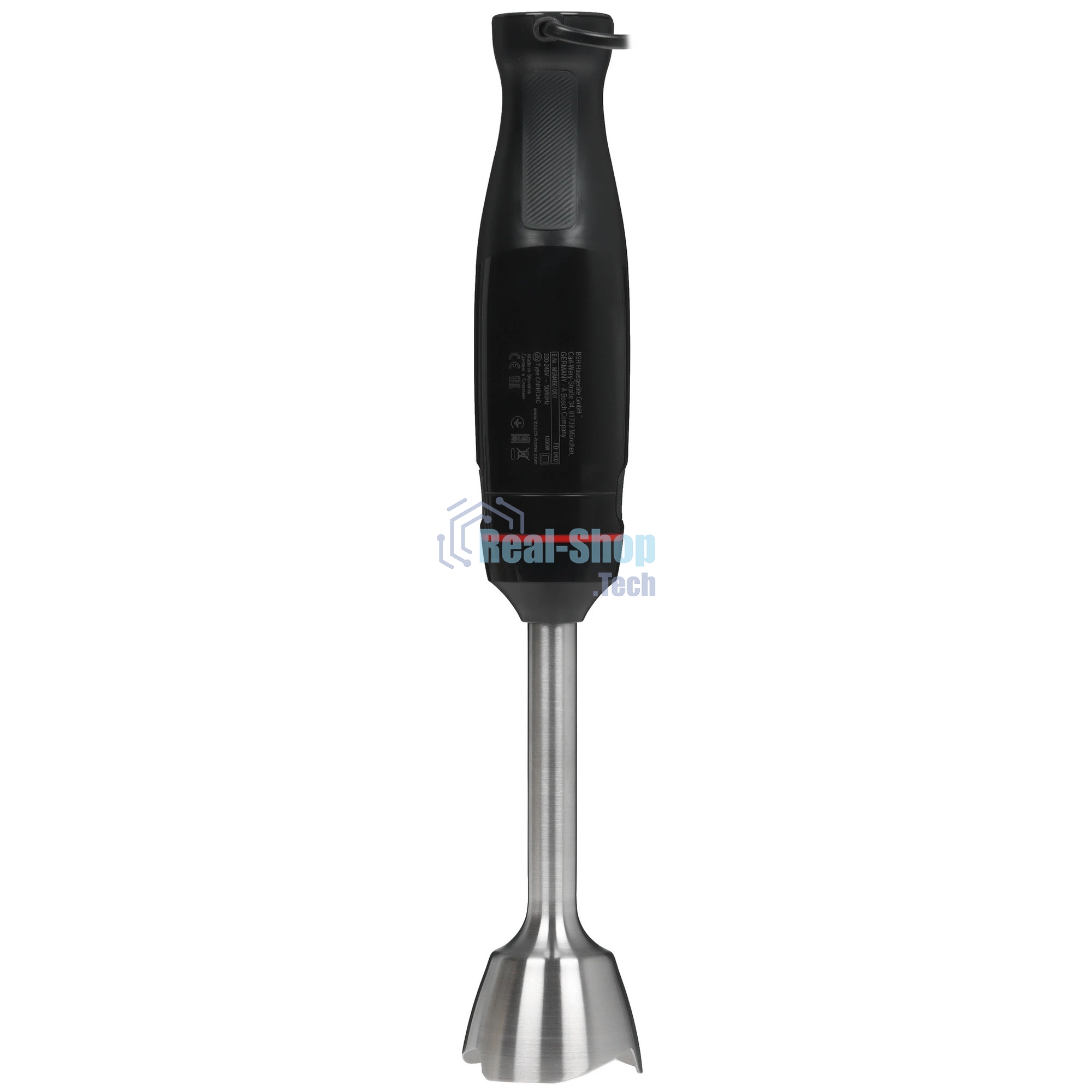 Блендер погружной Bosch MSM4B610 черный, 1000 Вт, плавная регулировка
