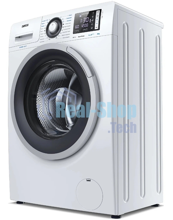 Стиральная машина Atlant СМА 80С1214-01 белый, загрузка фронтальная 8 кг, 1200 об/мин., класс: А+++