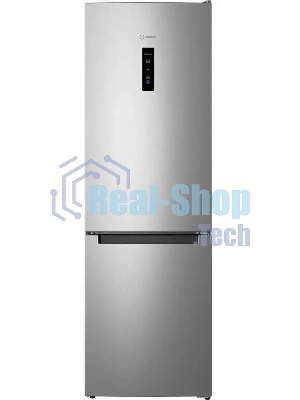 Холодильник Indesit ITS 5180 G серебристый двухкамерный 220/78л морозилка снизу, No Frost