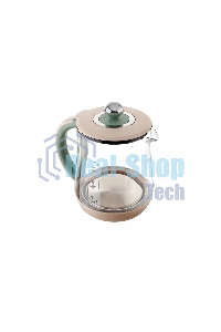 Чайник электрический BRAYER BR1015 2200 Вт,1,5 л, подст, 40-100 °С, завар.чая, стеклян