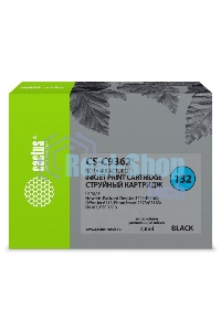 Картридж струйный Cactus CS-C9362 №132 черный (7 мл) для HP DJ 5443/D4163/DJ 6215/PS 2573/C3183/D5163/PSC 1513