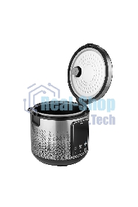 Мультиварка Centek CT-1499 (черный/сталь) 900Вт, 5.0л, 25 программ, мультиповар, антиприг. покрытие