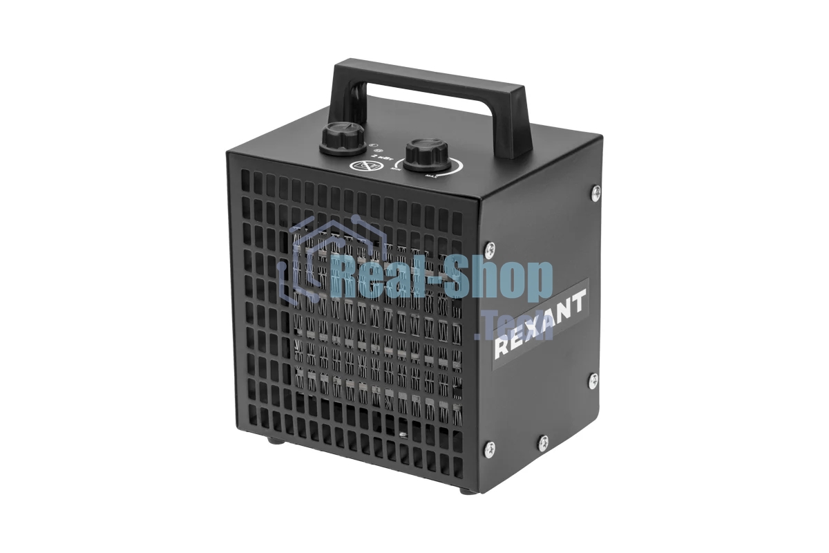 Пушка тепловая электрическая Rexant квадратная, PTC, 2кВт