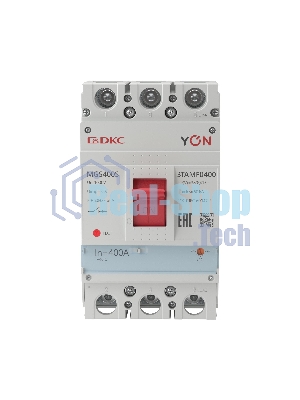 Выключатель автоматический MGS400 3P 320-400A 60kA YON MGS400S-3TAMF0400