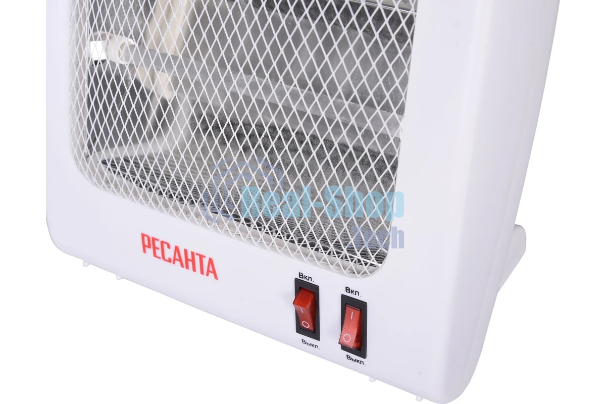 Обогреватель инфракрасный Ресанта ИКО-800Л, белый, кварцевый, 800 Вт, 8 м2 (67/5/9)