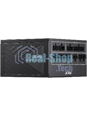 Блок питания ADATA XPG COREREACTORIIVE850G-BKCEU, 850Вт, 80 PLUS Gold, 120мм, модульный, черный