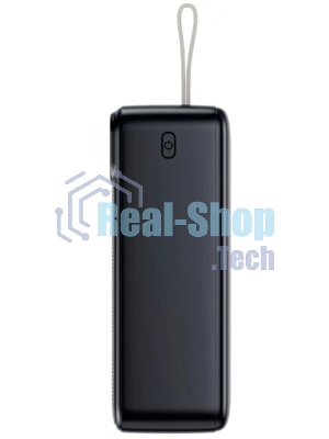 Портативный аккумулятор Cactus CS-PBFSND-40000 40000mAh 65W 3A черный