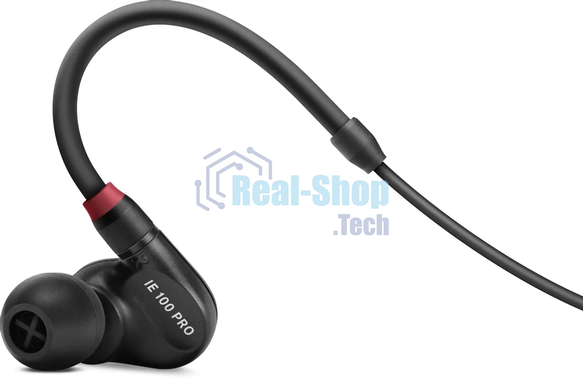 Проводные наушники Sennheiser IE 100 PRO черный, внутриканальные, Jack 3.5 мм