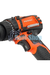 Дрель-шуруповерт аккумуляторная Patriot BR 203UES, Аккумуляторная, 20В, 2 АКБ, Кейс
