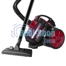 Пылесос Centek CT-2531 красный/черный, 350/1800 Вт, уборка сухая, пылесборник контейнер 1,5 л