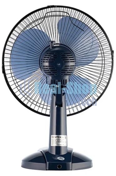 Вентилятор Centek CT-5006 синий, настольный, 25 Вт, 2 скорости, 23 см