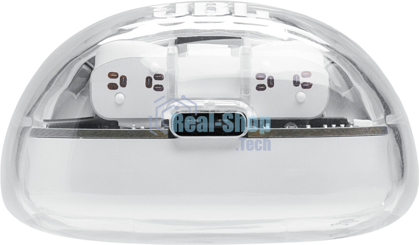 Наушники TWS JBL Tune Flex 2 призрачно-белый, вкладыши/внутриканальные (трансформер), Bluetooth, адаптивное шумоподавление