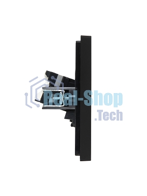Розетка компьютерная 2-ая RJ45 кат.5E IEK FORTE&PIANO FP133 черный