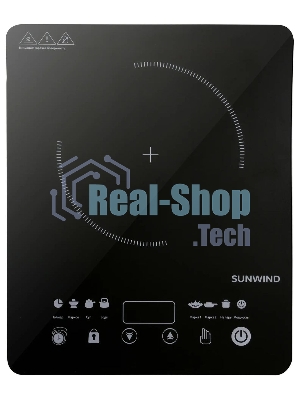 Плита настольная индукционная SunWind SCI-0502 черный стеклокерамика (настольная)